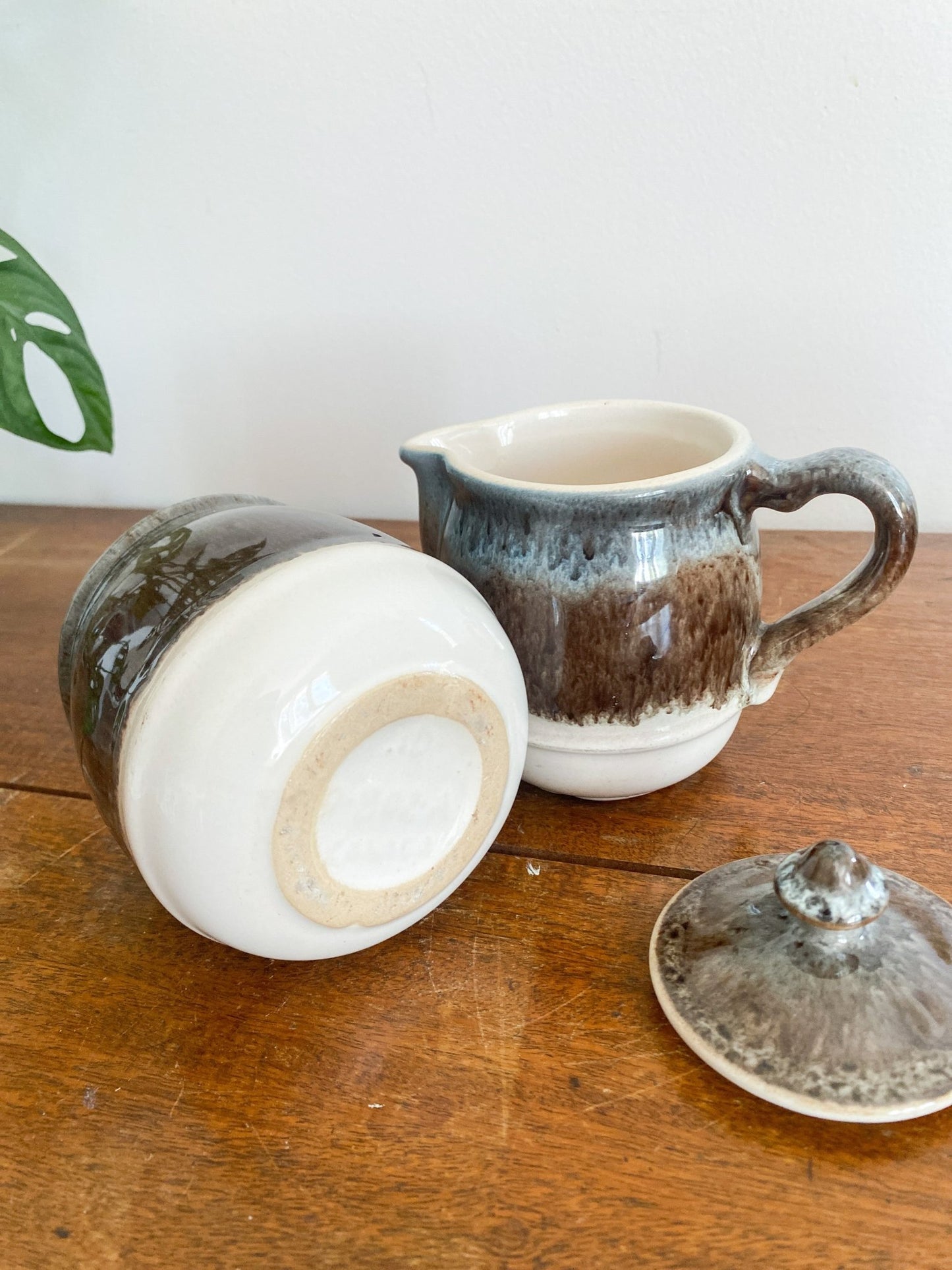 Beauceware Drip Glaze Sugar Creamer Set - Perth Market