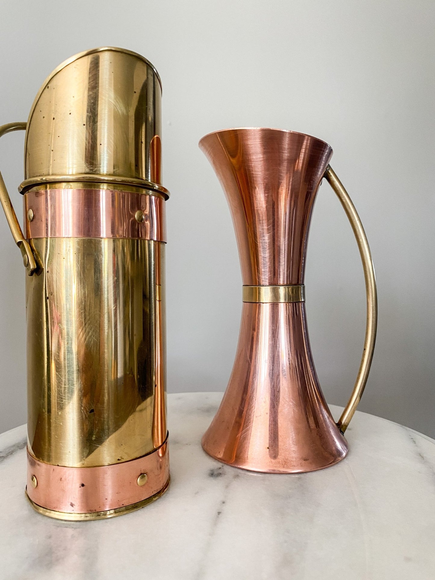 Brass and Copper Matchstick Holder - Perth Market