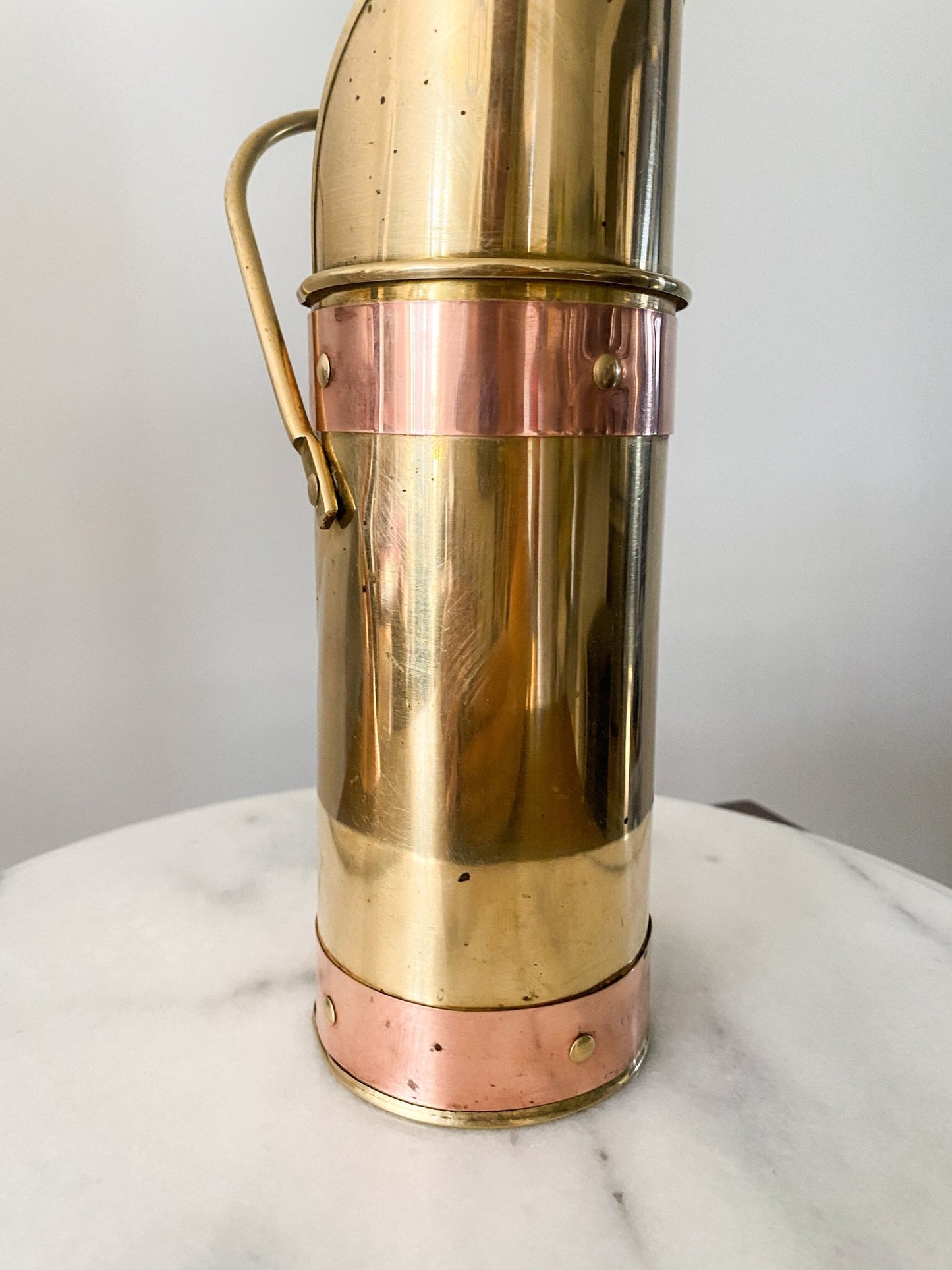 Brass and Copper Matchstick Holder - Perth Market