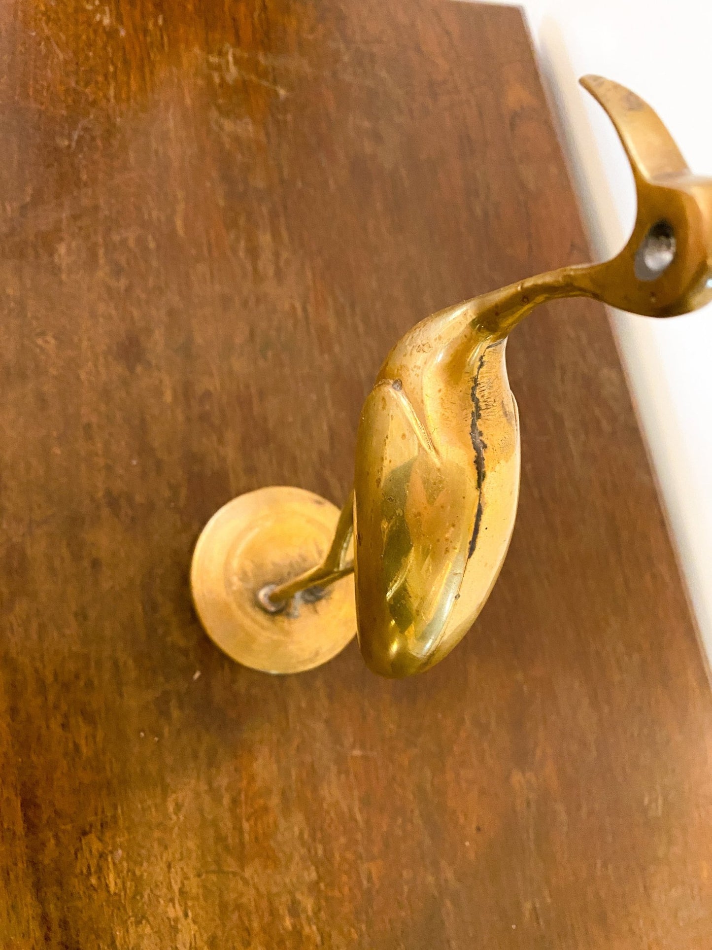 Vintage Brass Crane MCM - Perth Market