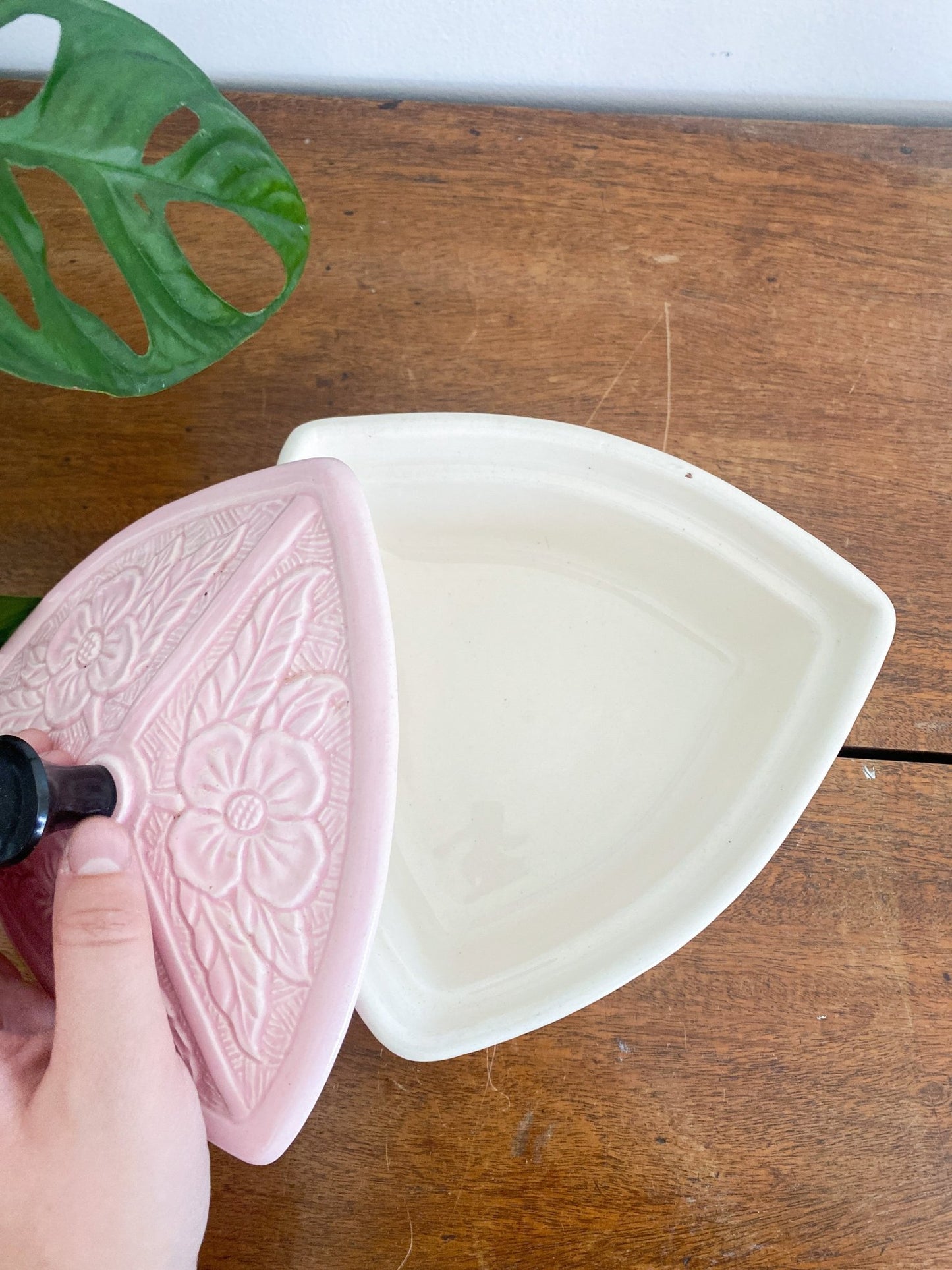 Vintage Pink Dish, Made in California - Perth Market