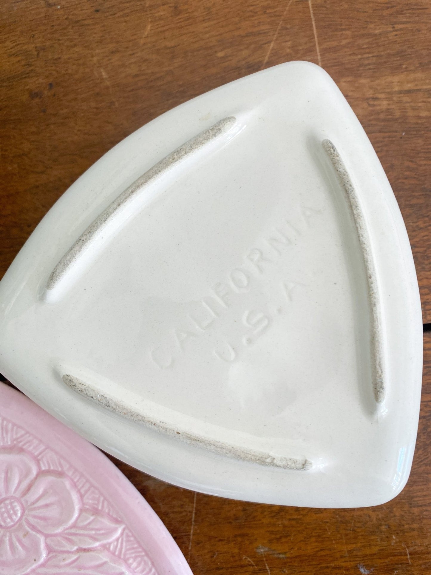 Vintage Pink Dish, Made in California - Perth Market