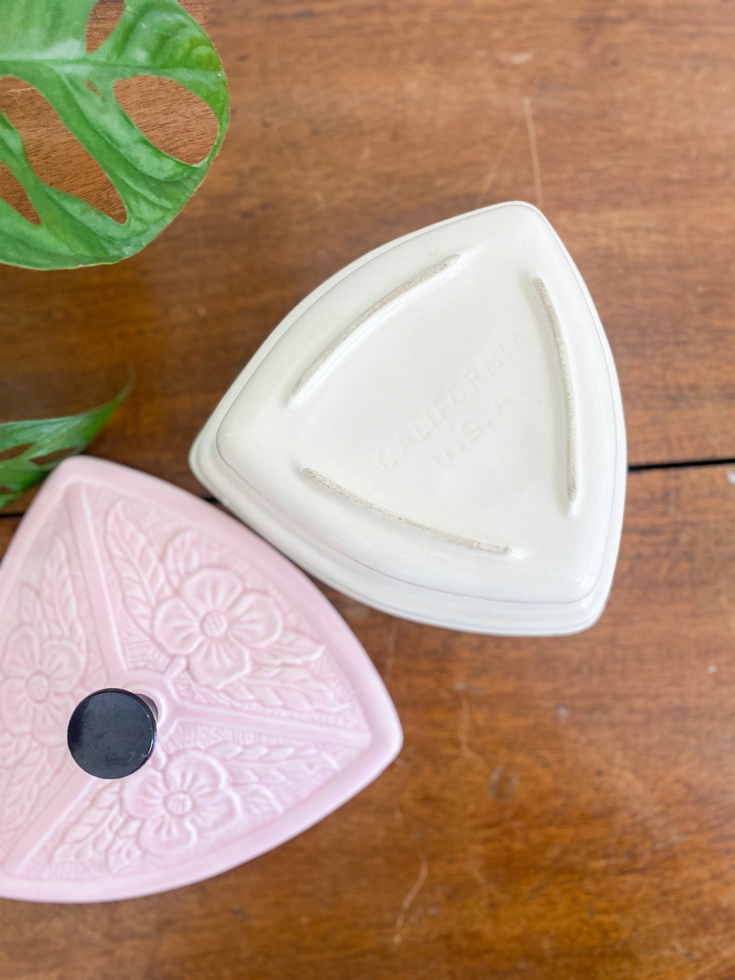 Vintage Pink Dish, Made in California - Perth Market
