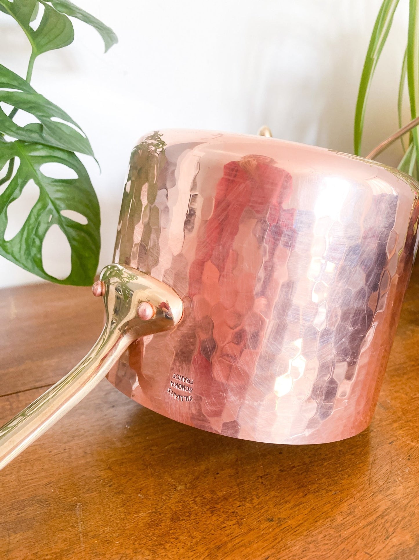 Vintage Williams Sonoma Copper Pot w/Ceramic Boiler - Perth Market