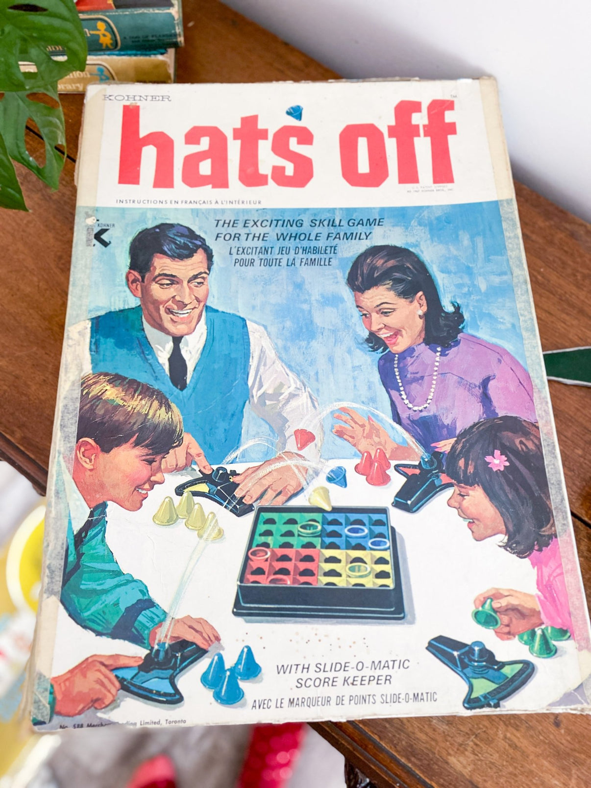 1967 Hats Off Vintage Board Game Perth Market