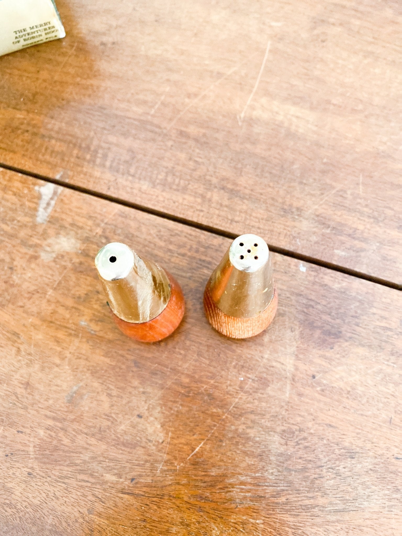 Geo-Shaped Salt and Pepper Shakers - Perth Market