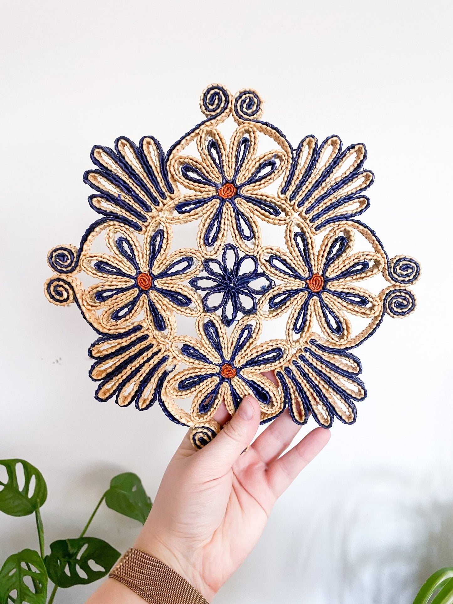 Boho Wicker/Jute Trivet - Perth Market