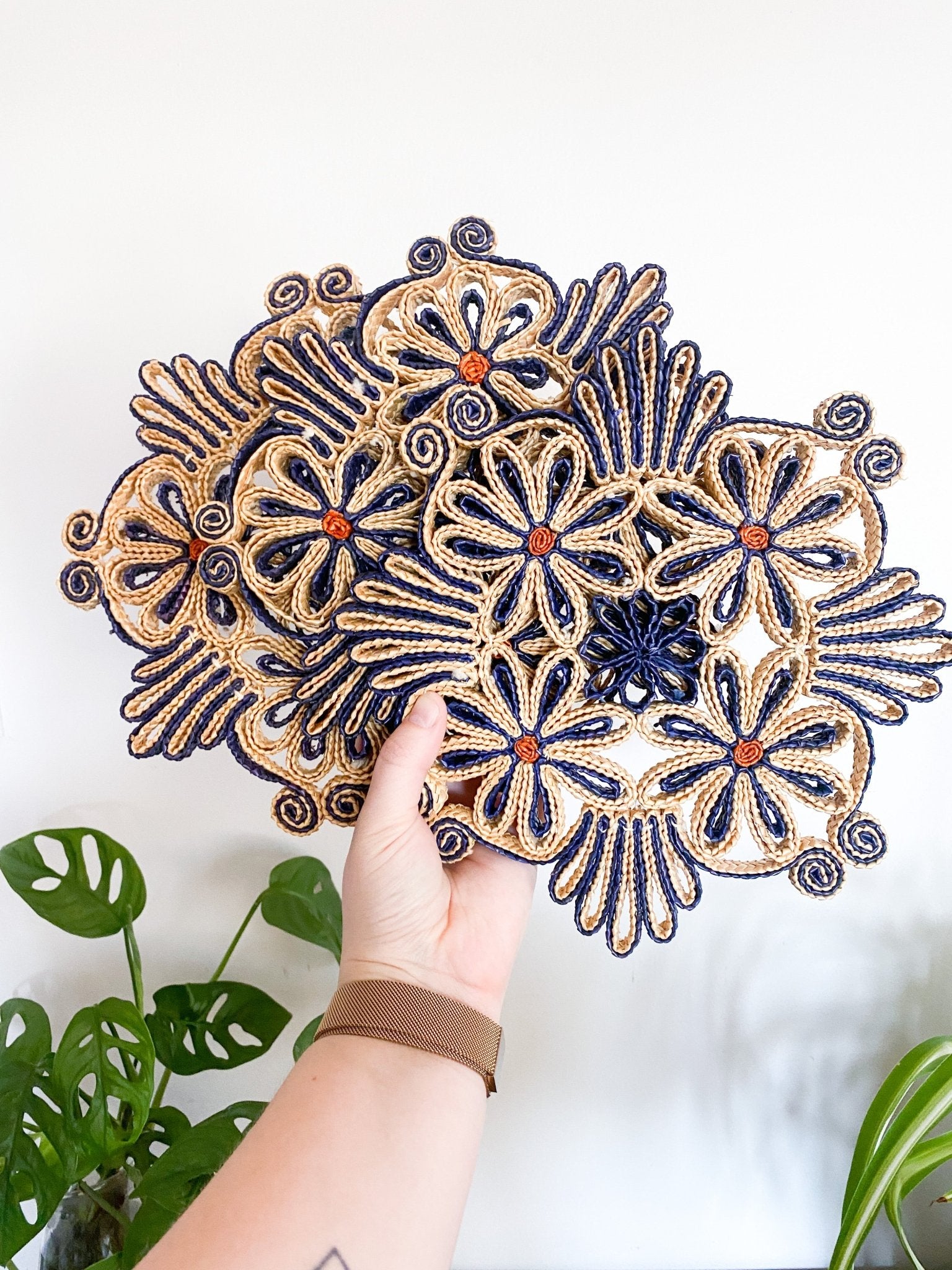 Boho Wicker/Jute Trivet - Perth Market