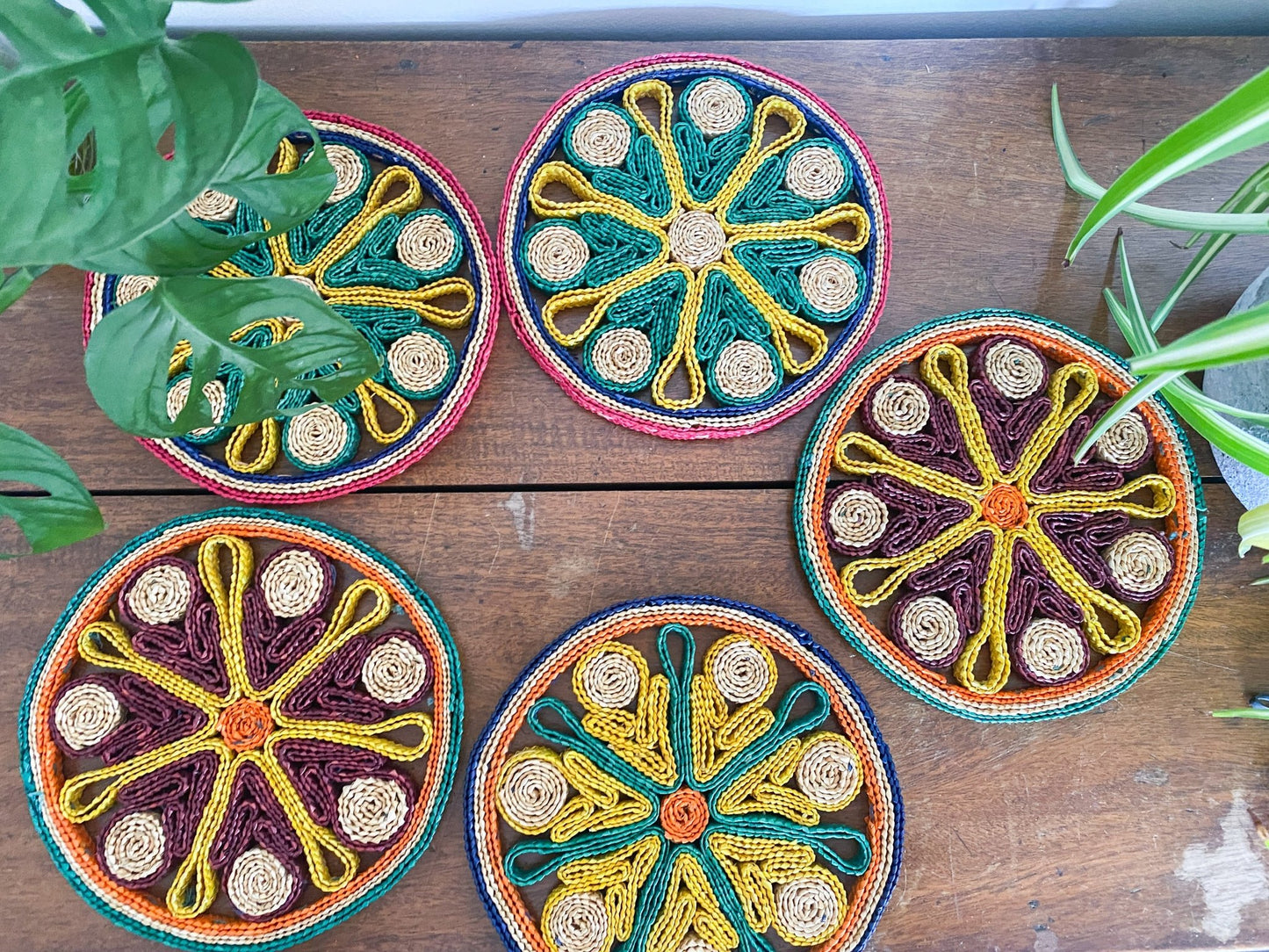 Boho Wicker/Jute Trivet - Perth Market