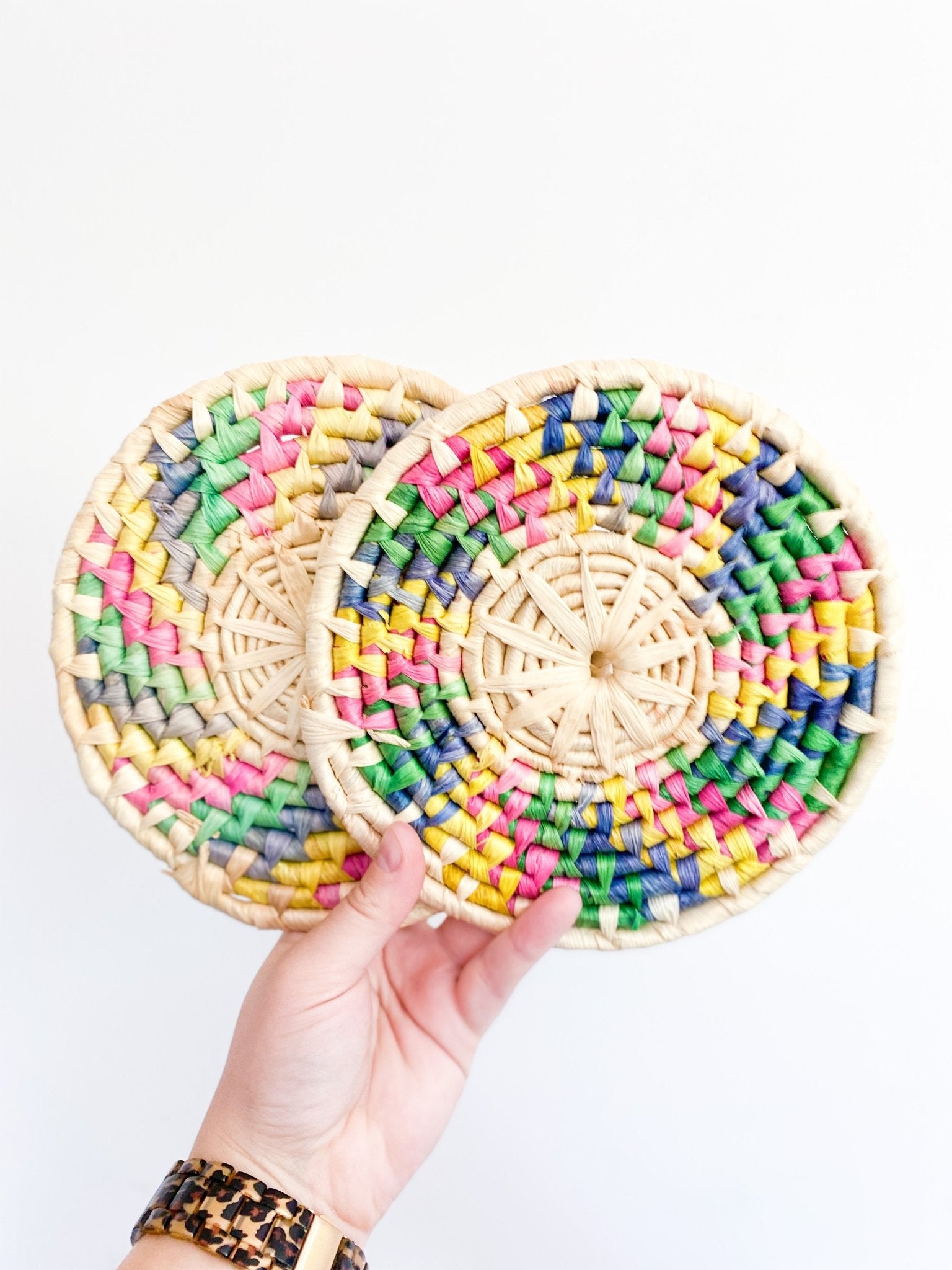 Boho Wicker/Jute Trivet - Perth Market