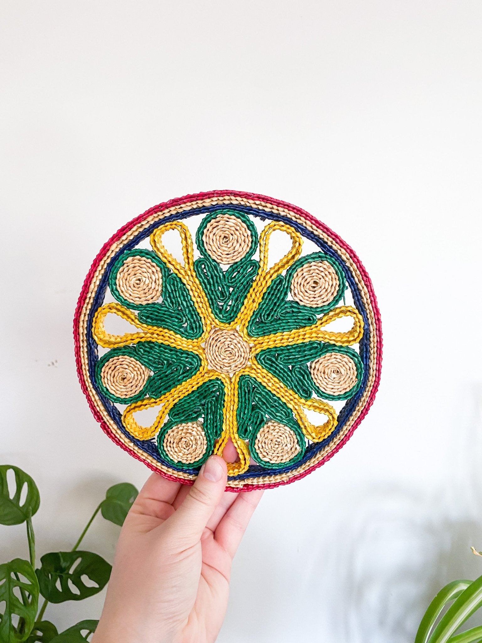 Boho Wicker/Jute Trivet - Perth Market