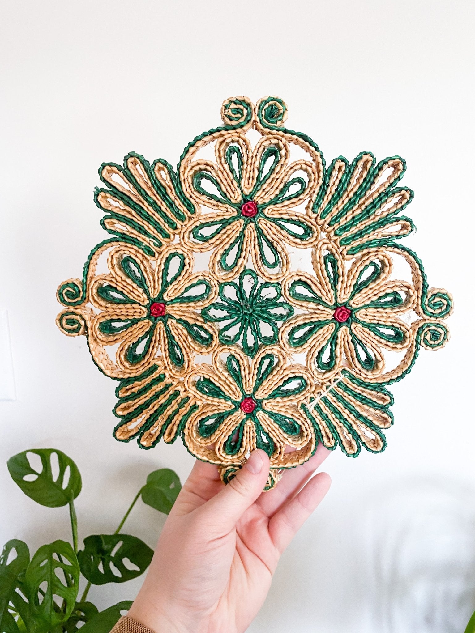 Boho Wicker/Jute Trivet - Perth Market