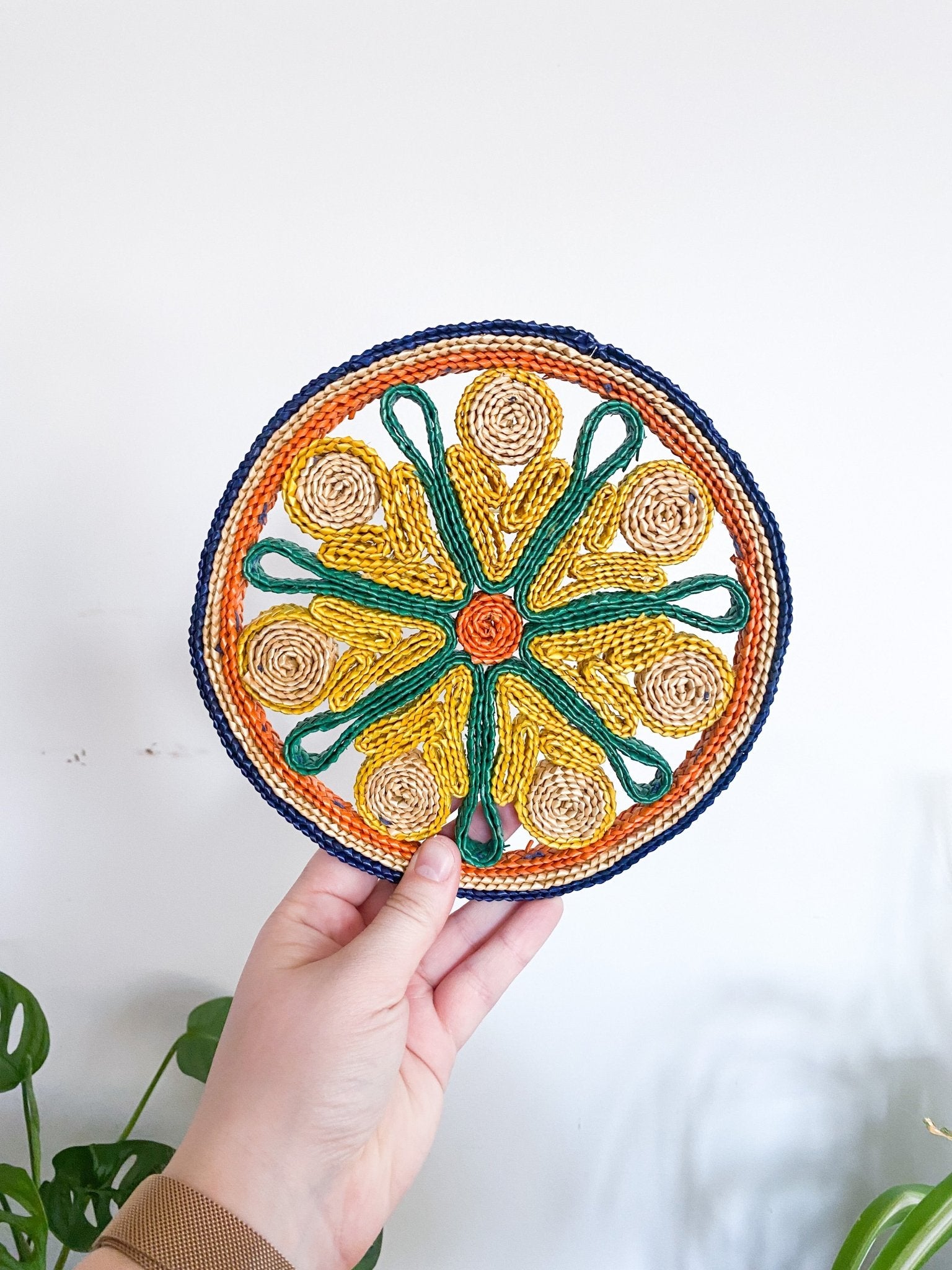 Boho Wicker/Jute Trivet - Perth Market