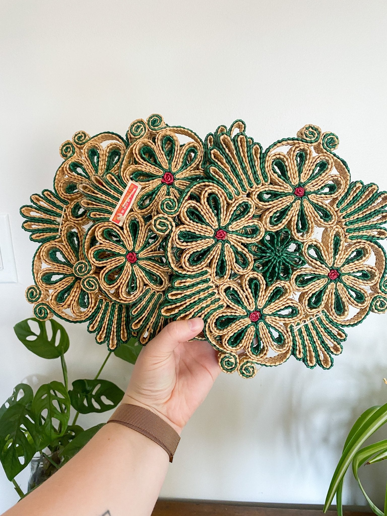 Boho Wicker/Jute Trivet - Perth Market