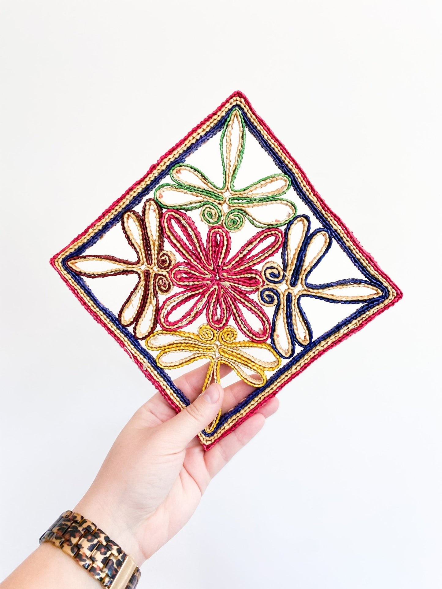 Boho Wicker/Jute Trivet - Perth Market