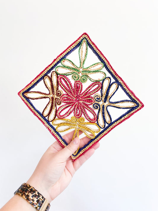 Boho Wicker/Jute Trivet - Perth Market