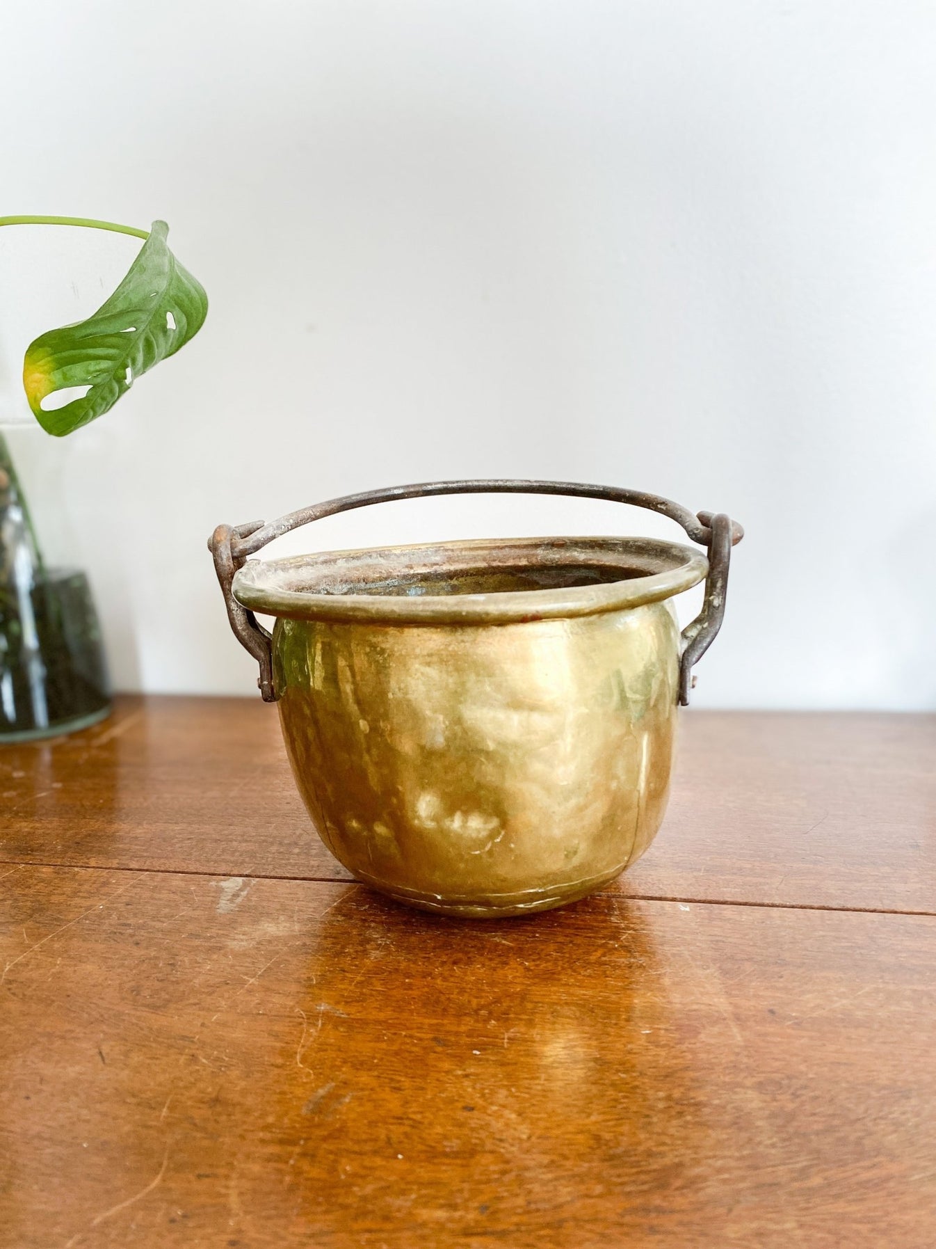 Brass Pail with Handle Perth Market