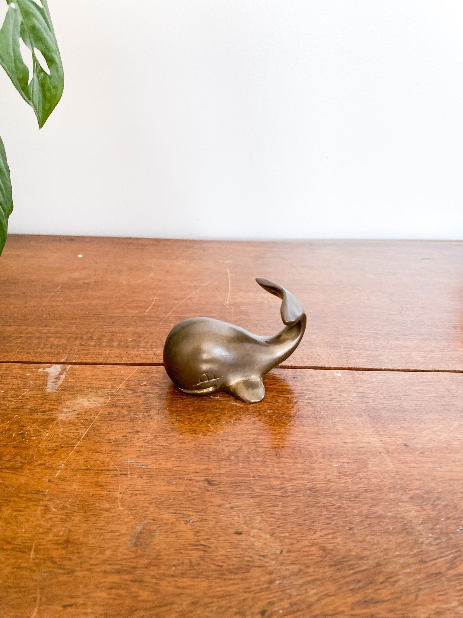 Bronze Whale Figurine - Perth Market