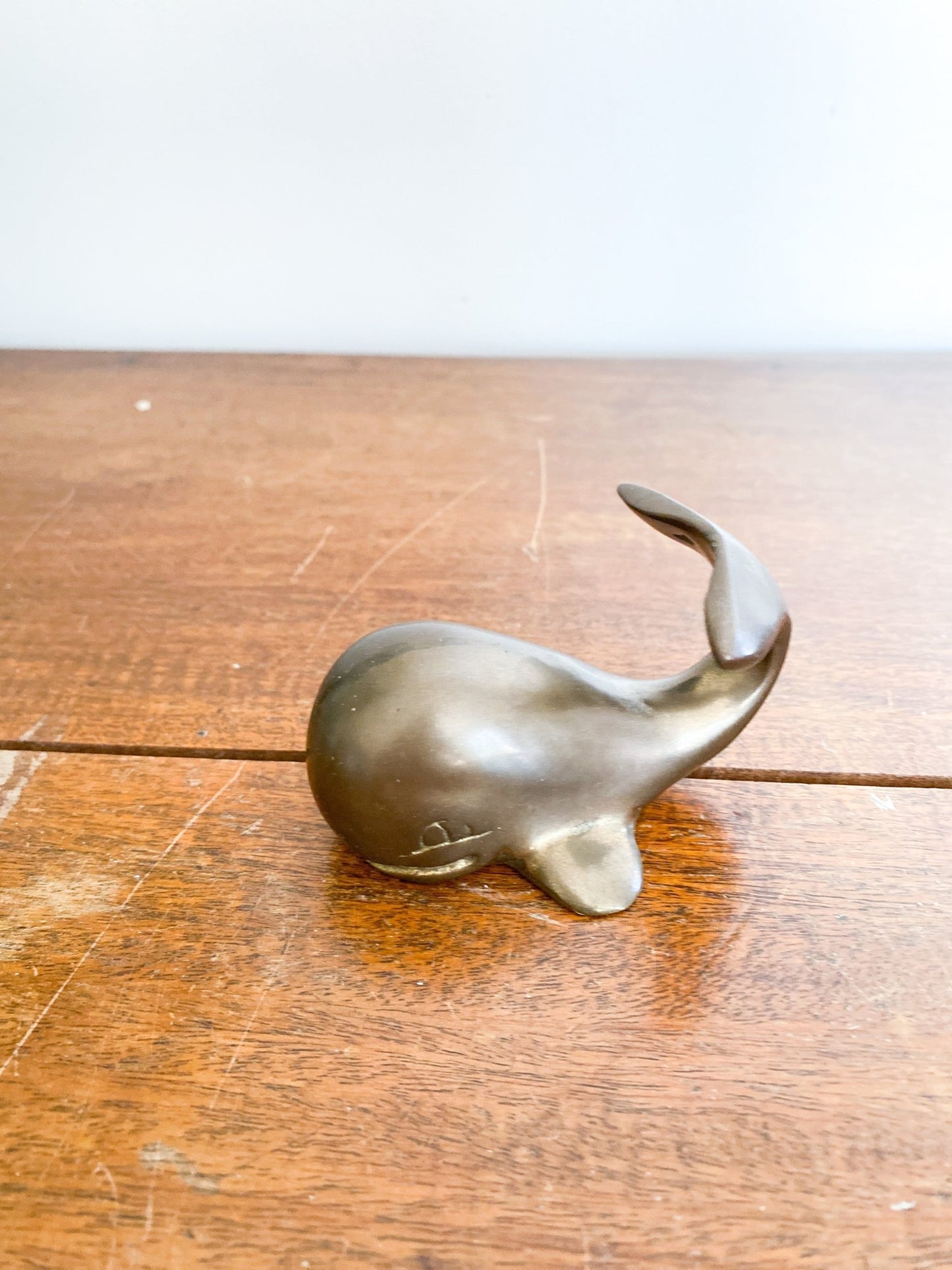 Bronze Whale Figurine - Perth Market