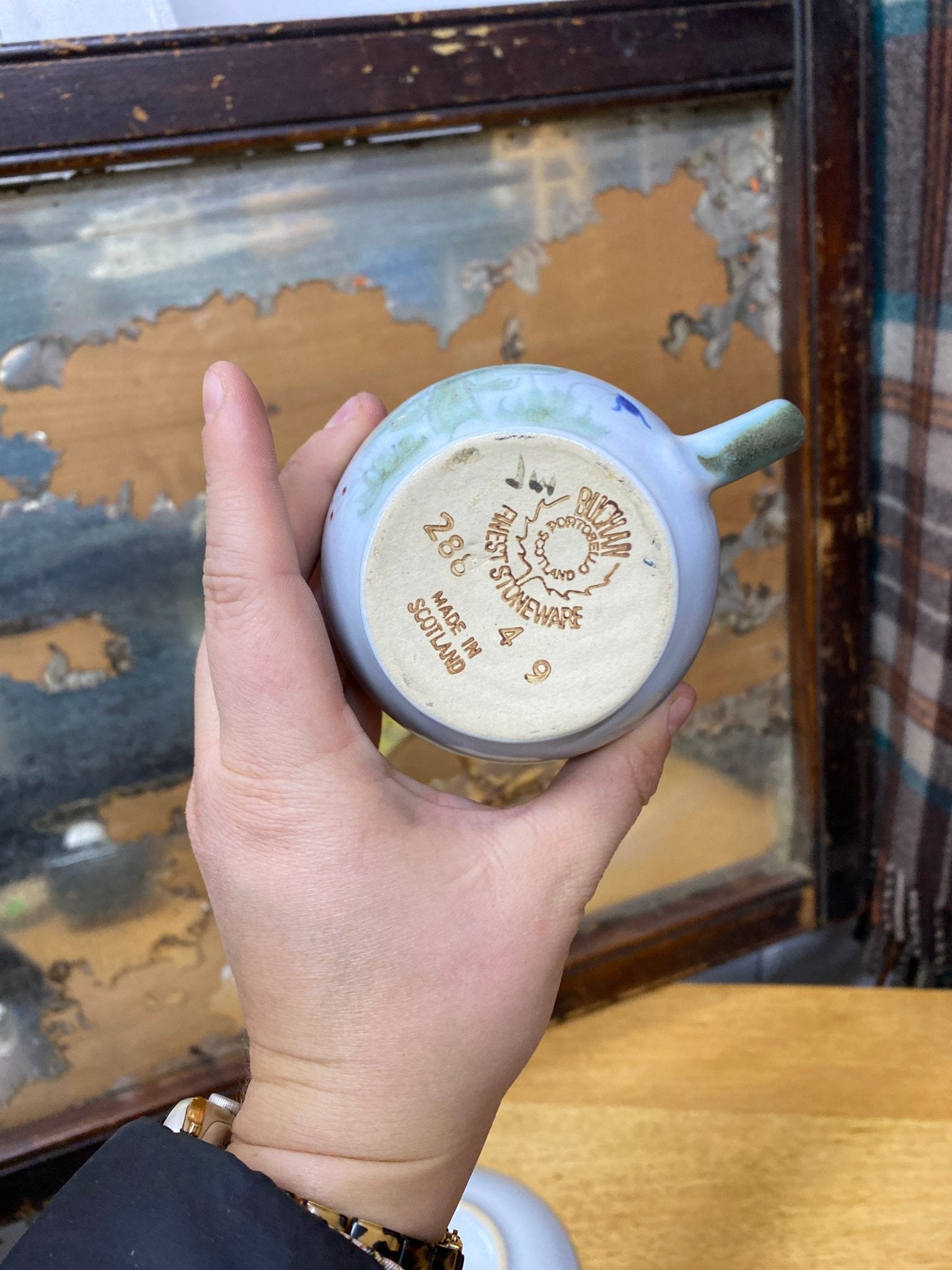 Buchan Thistleware Mug Set - Scottish Stoneware - Perth Market