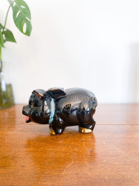 Ceramic Piggy Bank - For My Cadillac - Perth Market