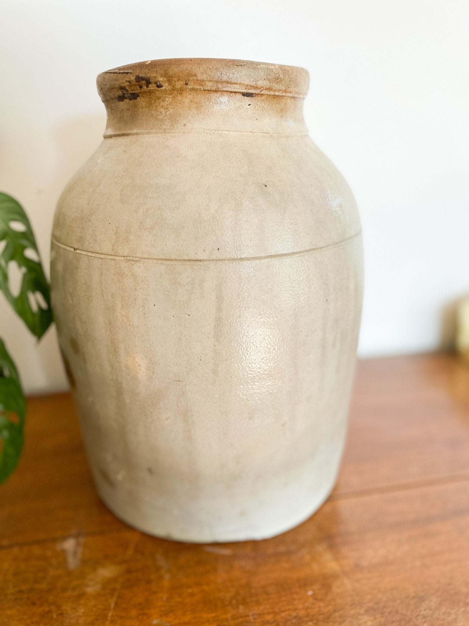 Large Vintage Sone Crock - Perth Market