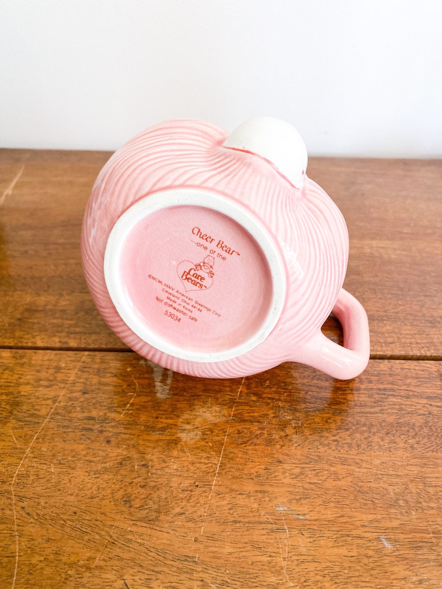 Vintage Care Bear Ceramic Character Mug - Cheer Bear - Perth Market