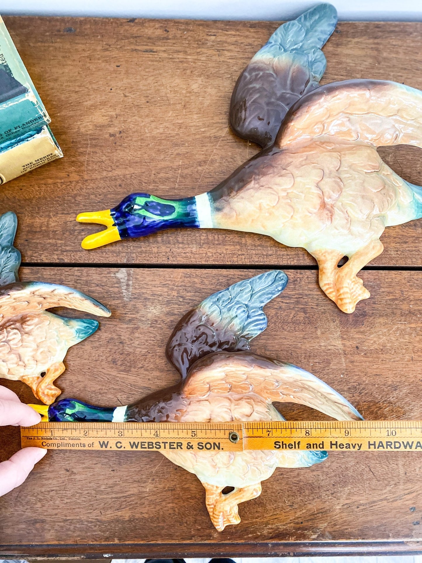 Vintage MCM Falconware English Mallard Ducks - Set of 3 - Perth Market
