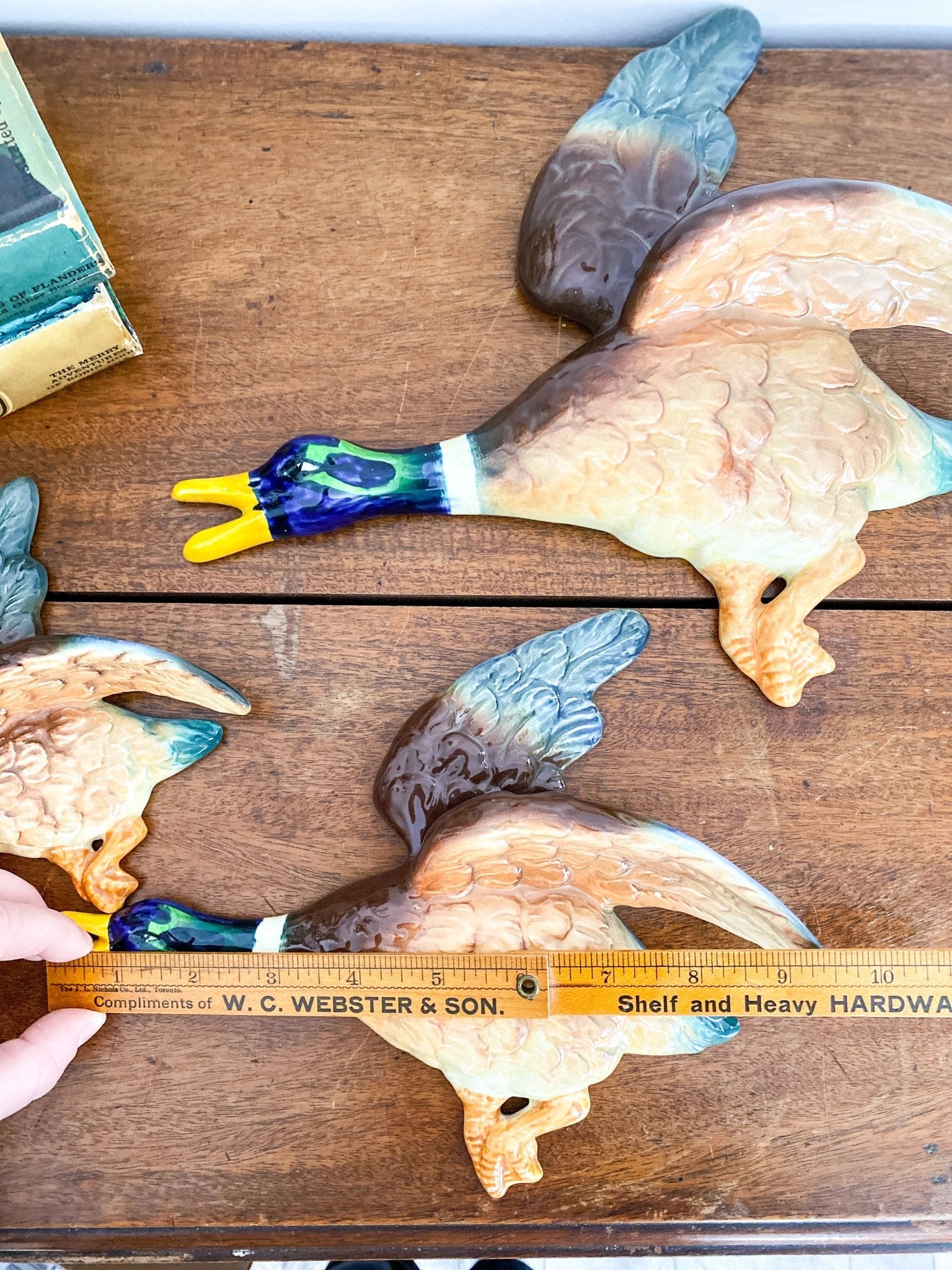 Vintage MCM Falconware English Mallard Ducks - Set of 3 - Perth Market