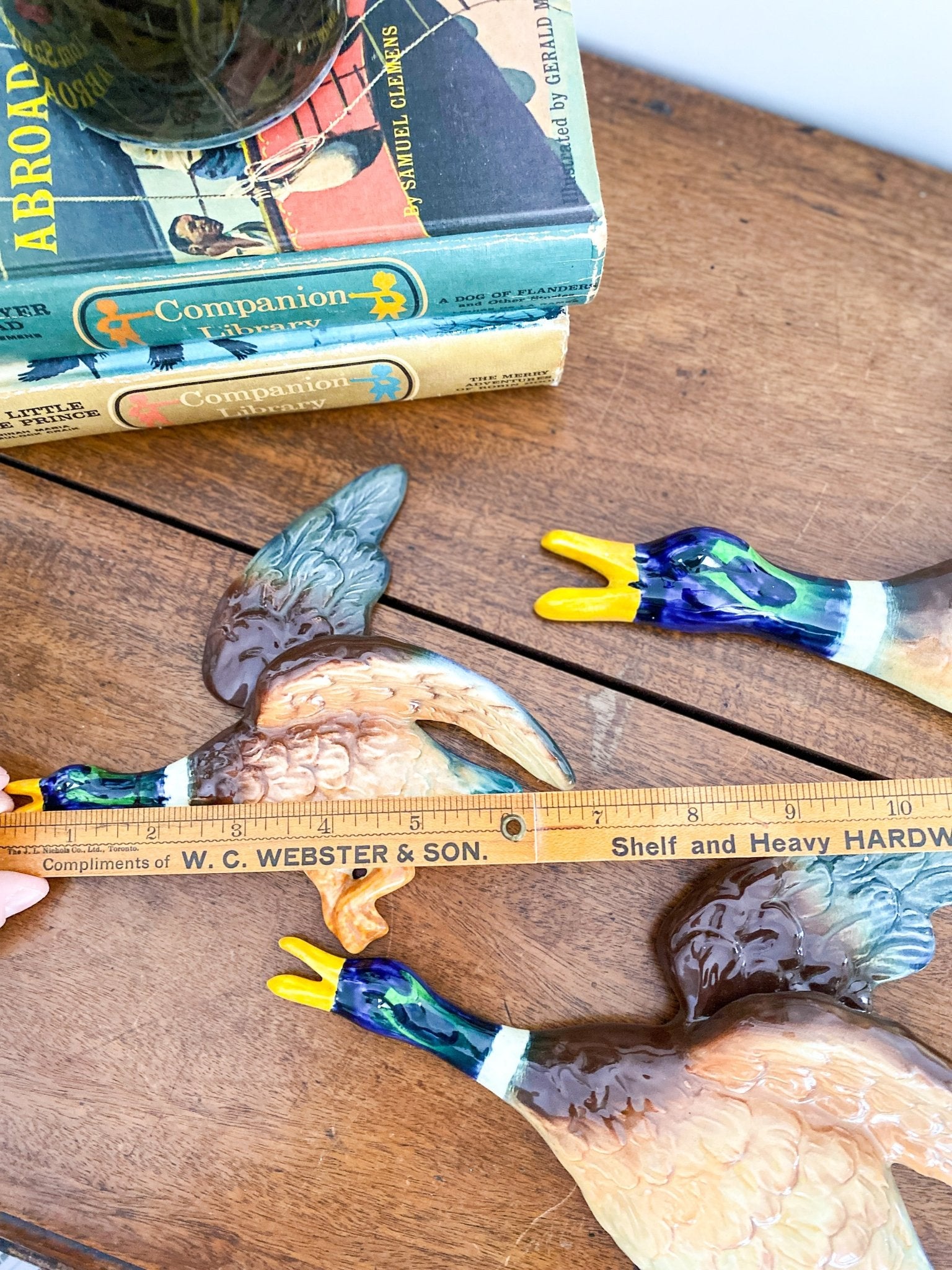 Vintage MCM Falconware English Mallard Ducks - Set of 3 - Perth Market