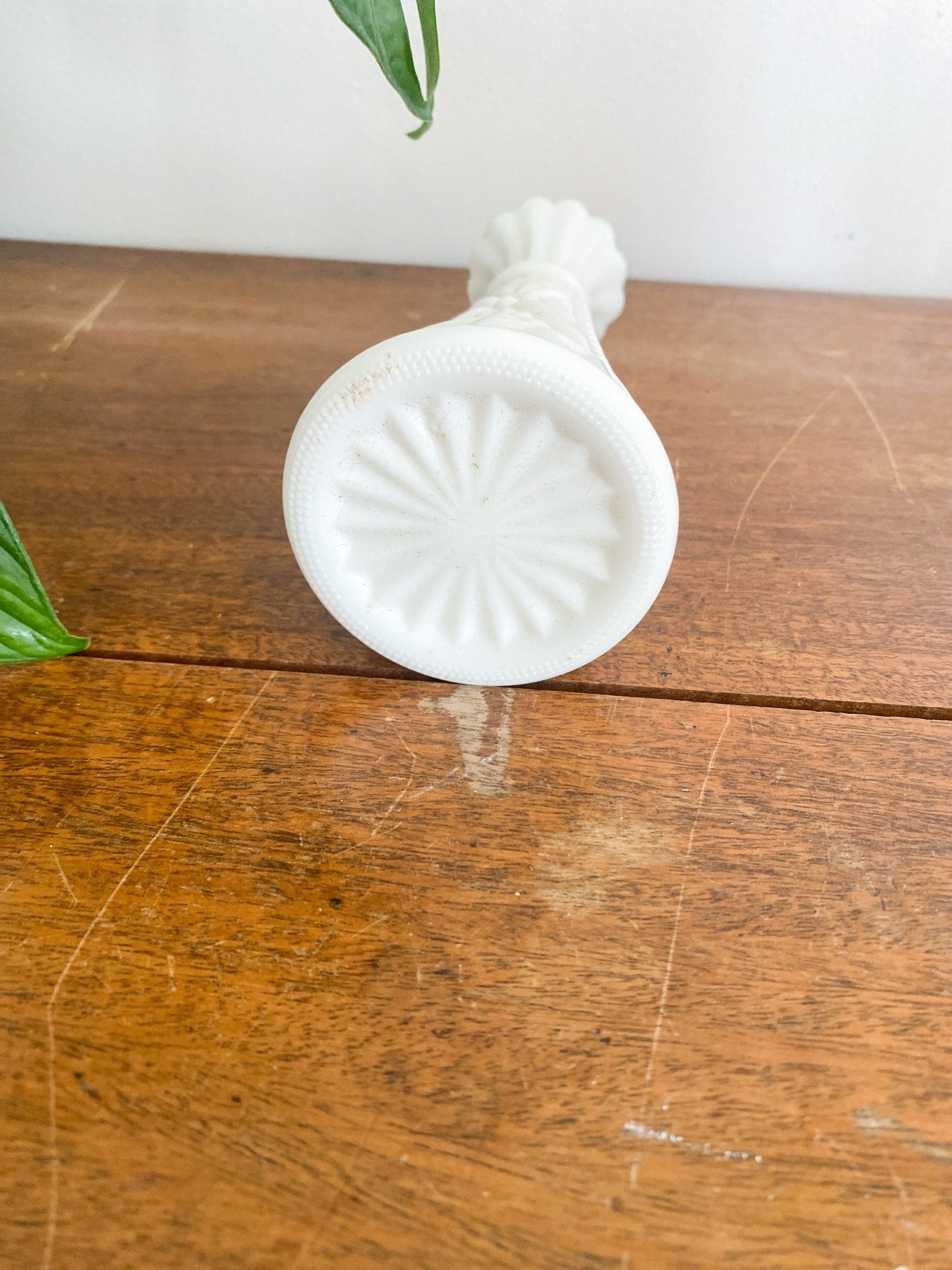 Vintage Milk Glass Bud Vase - Perth Market