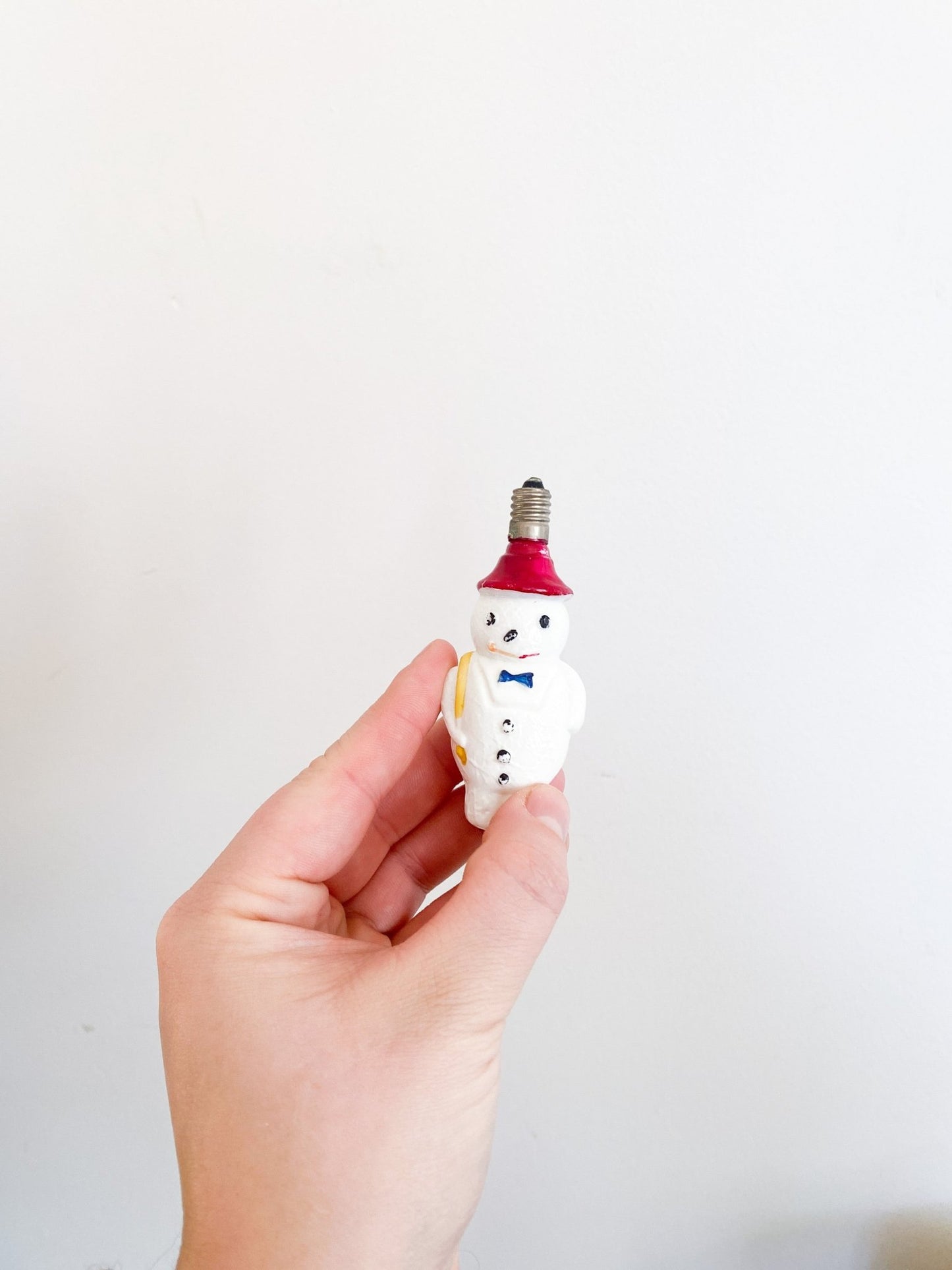 Vintage Milk Glass Handpainted Christmas Bulbs - Perth Market