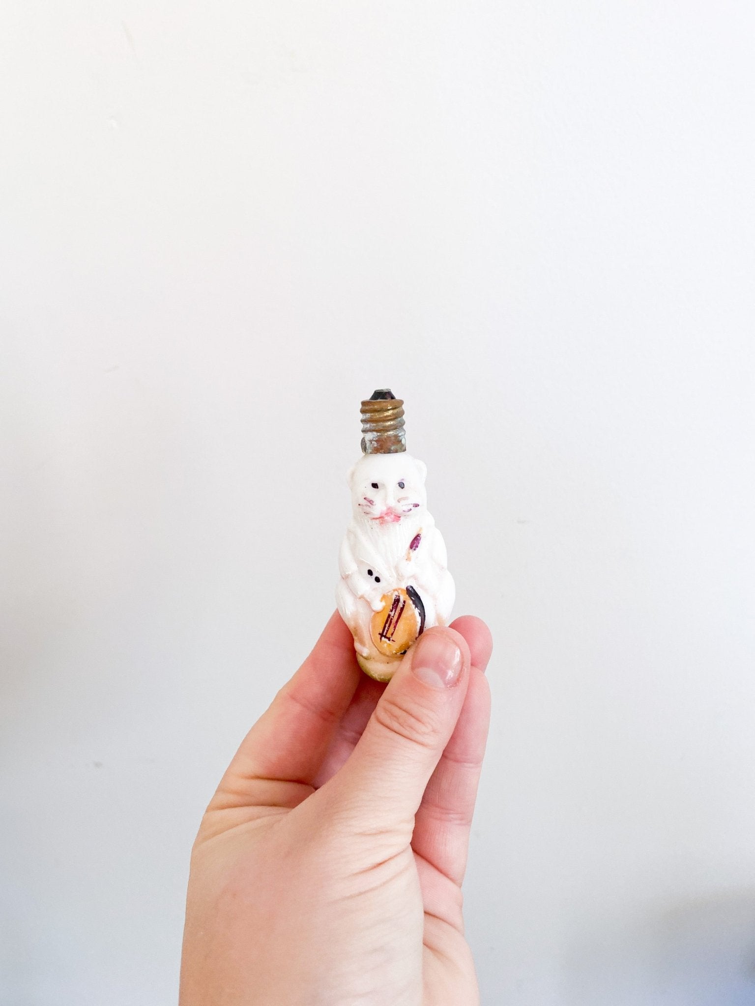 Vintage Milk Glass Handpainted Christmas Bulbs - Perth Market
