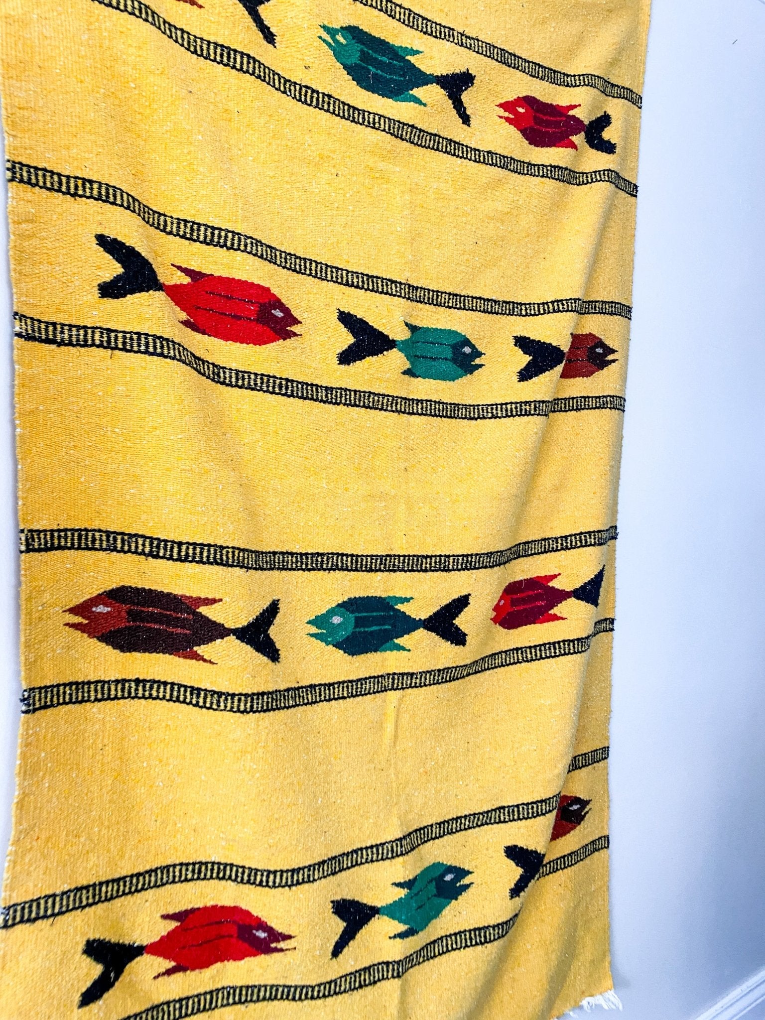 Yellow Cottage Fish Blanket - Perth Market